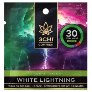 True Strains Gummies – White Lightning